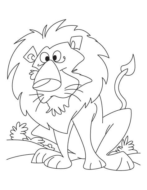 Scary Lion Coloring Pages Coloring Pages