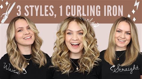 Ways To Curl You Hair Curling Iron Kayleymelissa Youtube