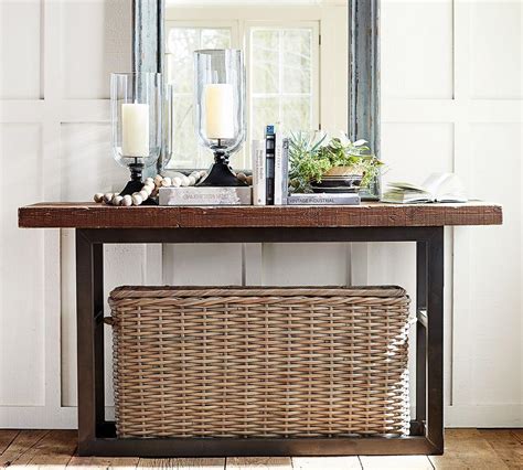 Check spelling or type a new query. Griffin Reclaimed Wood Console Table | Pottery Barn CA