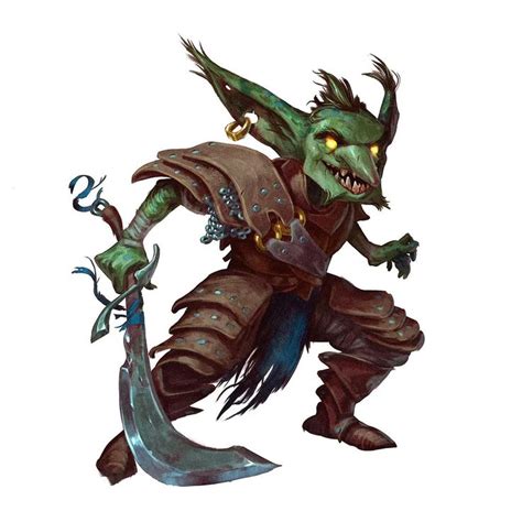 Oc Art A Goblin Commission Dnd Dungeons And Dragons Characters