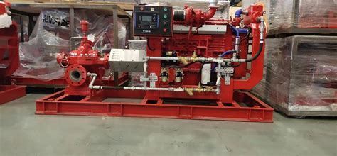 Firefighting Use With Ulfm Approval Diesel Engine Drive Fire Pump With