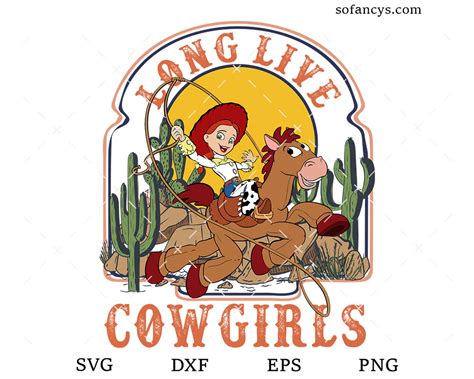 Long Live Cowgirls Svg Dxf Eps Png Cut Files