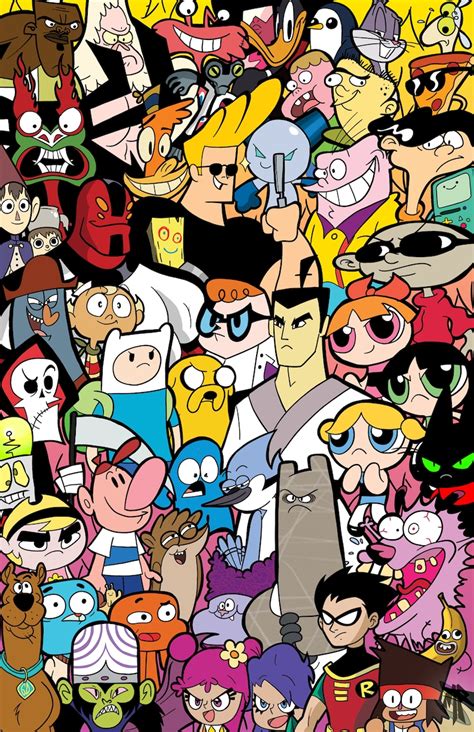 Cartoon Network Legends Poster Etsy