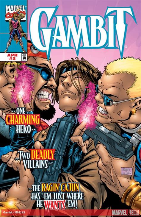 Gambit 1999 3 Comic Issues Marvel