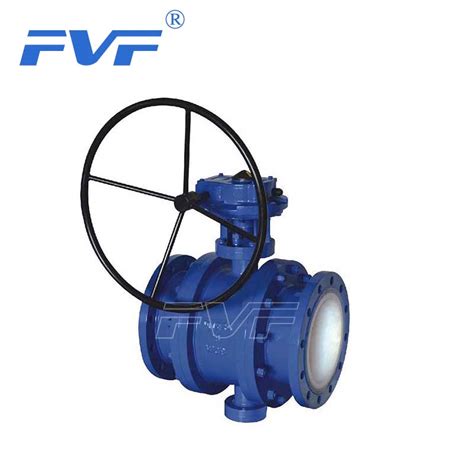 Worm Gear Operated Ceramic Lined Ball Valve Fvf Technology Co Limited