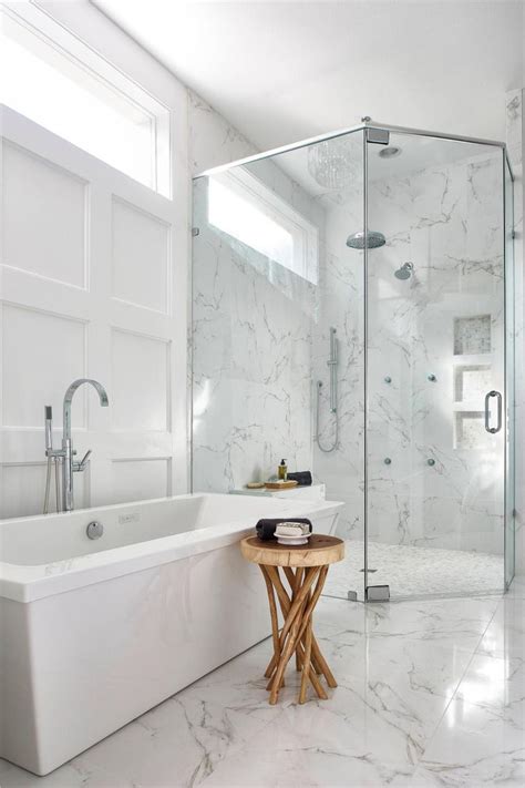 Bianco carrara polished pinwheel marble mosaic. 1000+ ideas about Carrara Marble Bathroom on Pinterest ...