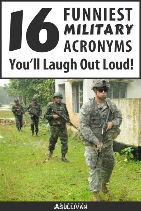 The 16 Funniest Military Acronyms Youll Laugh Out Loud