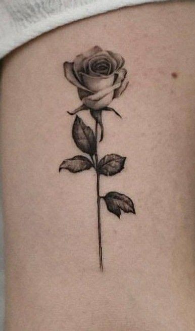 Pin By Monkey King Tattoo On Tatuaggio Fiori Small Rose Tattoo
