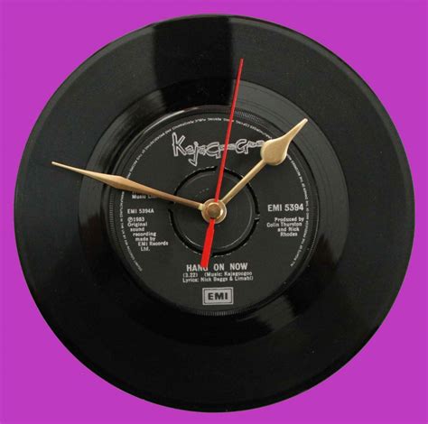 Kajagoogoo Hang On Now Vinyl Clocks