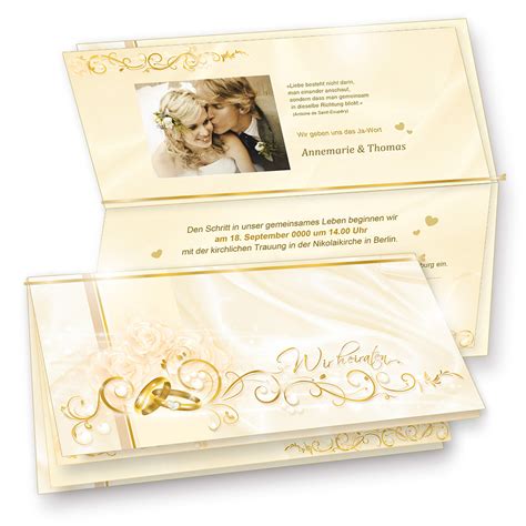 Selbstverständlich können sie unsere texte für einladungskarten zur goldenen hochzeit auch gerne umschreiben, umformulieren, ergänzen oder etwas ganz neues, eigenständiges und persönliches daraus machen. PREISHIT - Einladung zur Hochzeit -PERLMUTT- 10 Hochzeitskarten mit Umschlag - Tatmotive.de