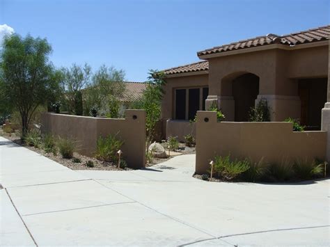 Colorful Desert Courtyard Landscaping Network