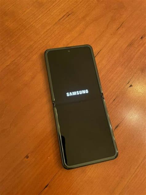 Samsung Galaxy Z Flip Sm F700fds 256gb Mirror Black Ohne Simlock