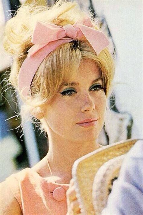 Catherine Deneuves 60s Style Catherine Deneuve 60s Hair Hair