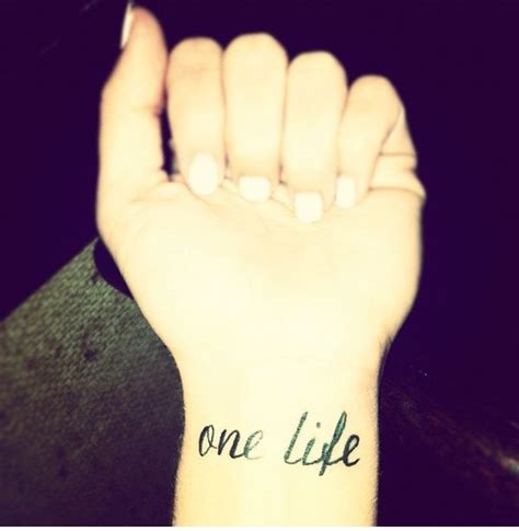 One Love With A Heart Would Be Cute Life Tattoos Tattoos One Life