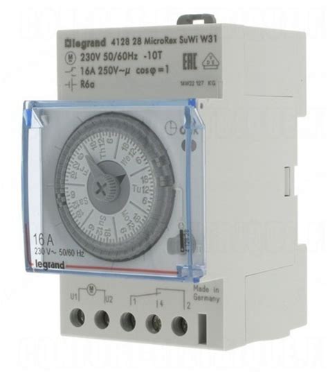Legrand 412814 Microrex Time Switch Timer Switches टाइम स्विच समय