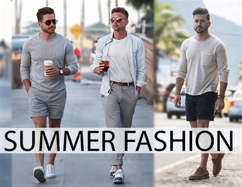 Mens Summer Fashiongentwith Mens Casual Summer Fashion Guide