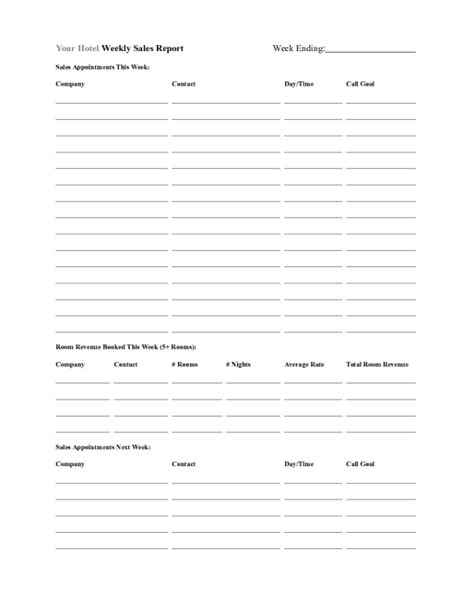 2022 Sales Report Template Fillable Printable Pdf And Forms Handypdf