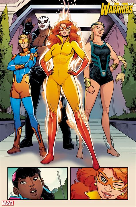 Introducing The New New Warriors Marvel