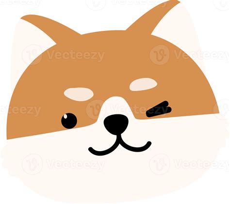 Cute Shiba Inu Dog Cartoon Element 10792520 Png