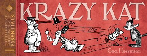Krazy Kat 1934 The Library Of American Comics Essentials Vol1 Comic Book Hc By George