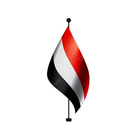 Yemen Flag Vector Art Png Yemeni Flag Yemen Icon Pin Color Abstract Background Png Image For