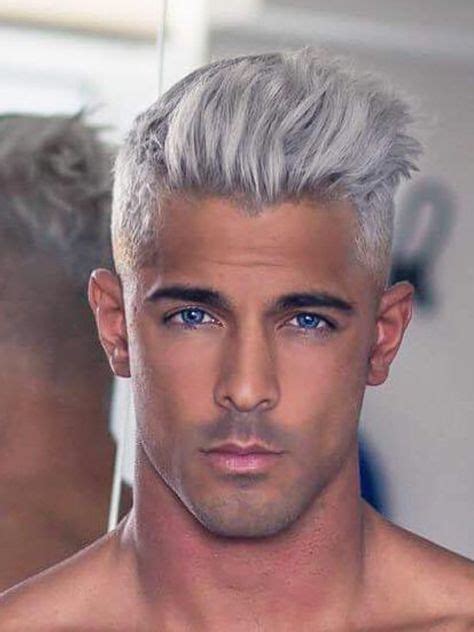 The Icy Blue Eyes And Silver Hair Delicious Combo In 2019 Silver