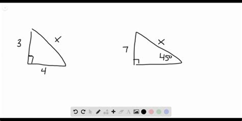 How many inches is bc if triangle abc is a right triangle? Right Triangles and Trigonometry | Geometry A Com…