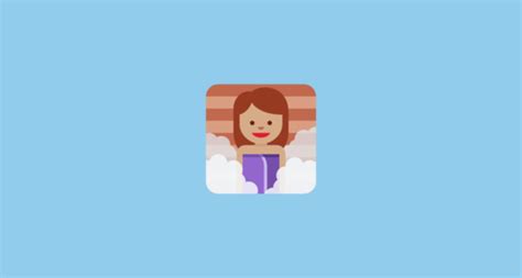 🧖🏽‍♀️ Woman In Steamy Room Medium Skin Tone Emoji On Twitter Twemoji 23