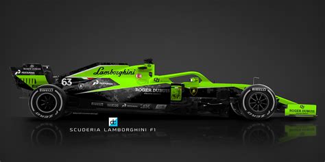 It seems as though now more than ever, the formula 1 community is being flooded with fantasy f1 liveries from enthusiasts and professional designers alike. Lamborghini F1 Livery Concepts on Behance