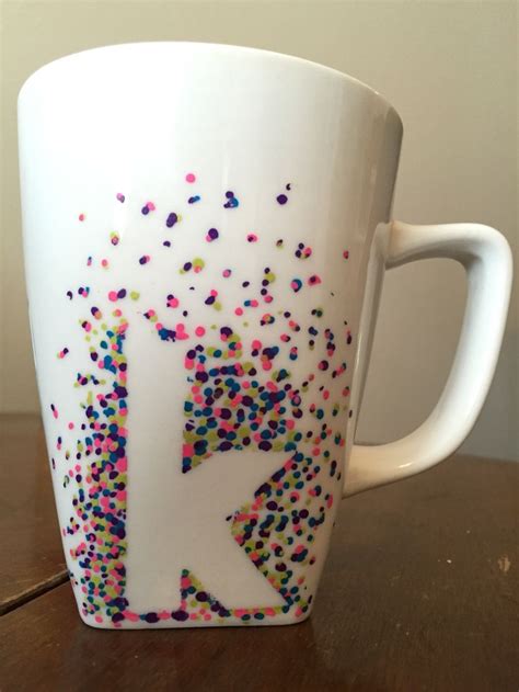 Mug Diy Diy Sharpie Mug Personalized Coffee Cup Diy Personalized