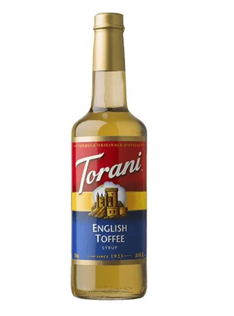 Torani English Toffee Syrup 750ml Lazada Ph