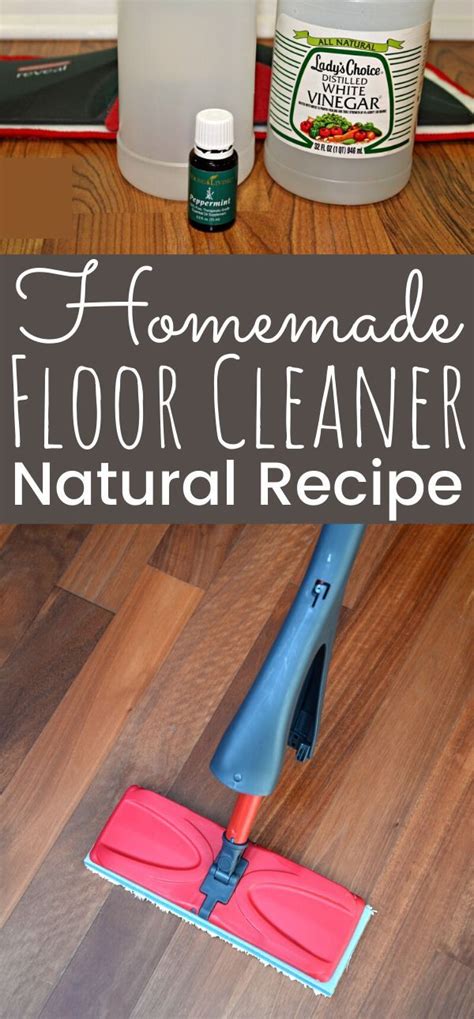 Easy Create Your Own Diy Natural Floor Cleaner Using Essential Oils