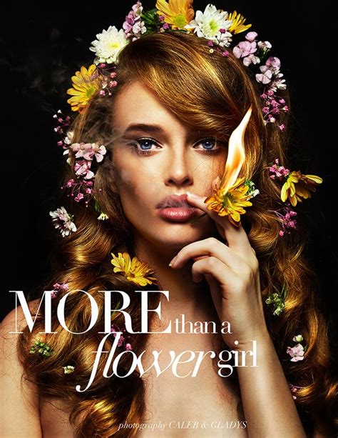 More Than A Flower Girl On Behance Fashion Photography Editorial Flower Fashion Fashion