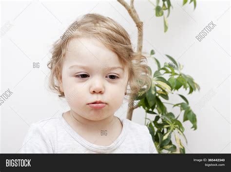 Little Baby Pouting Image And Photo Free Trial Bigstock