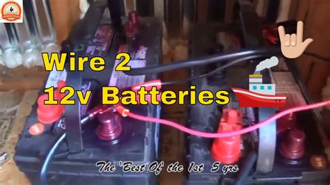 Wire 12v Batteries In Parallel Top Video Youtube