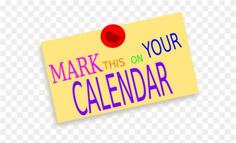Mark Your Calendar Clipart Free Transparent Png Clipart Images Download
