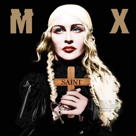 Madonna Fan Club⏺️ On Instagram Madonna 👑 Madame A Saint Artwork