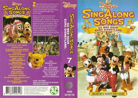 Sing Along Songs 7 Ga Mee Naar Euro Disneyland 8711875416118