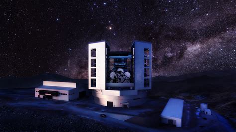 Giant Magellan Telescope At Night Rendering The Planetary Society