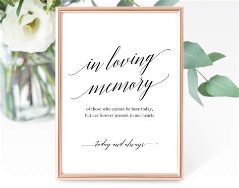 Free Printable In Loving Memory Cards Printable Templates