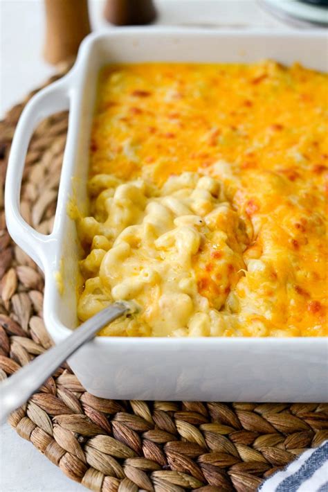 Quick Easy Baked Mac And Cheese Recipe Deporecipe Co