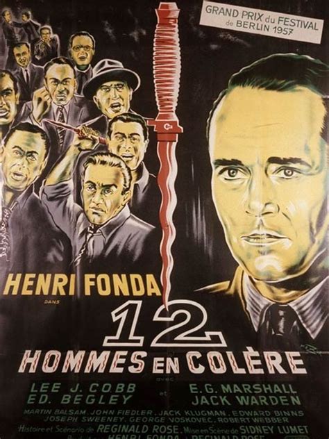 Affiche Du Film 12 Hommes En Colère Photo 12 Sur 12 Allociné