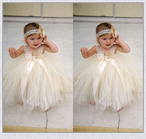 Organza Flower Girl Dresses With Lace Fashion Dresses