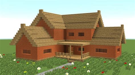 This minecraft interior decoration building ideas house design ideas and hacks building tips and decorating tricks house tour is to show how to build 88 surv. Minecraft Build Big Wooden House Youtube - House Plans ...