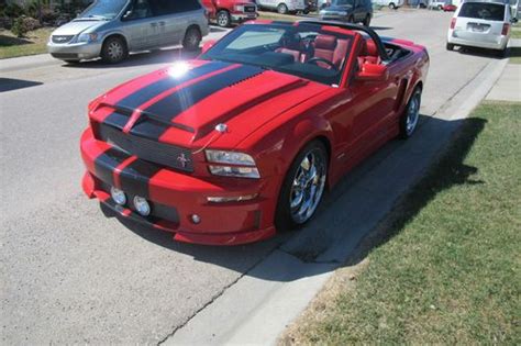 The package includes a firmer suspension, a custom grille with fog. Find used 2006 Ford Mustang GT Custom Convertible in ...