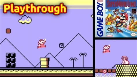 Super Mario Land Playthrough Longplay Gameboy Youtube