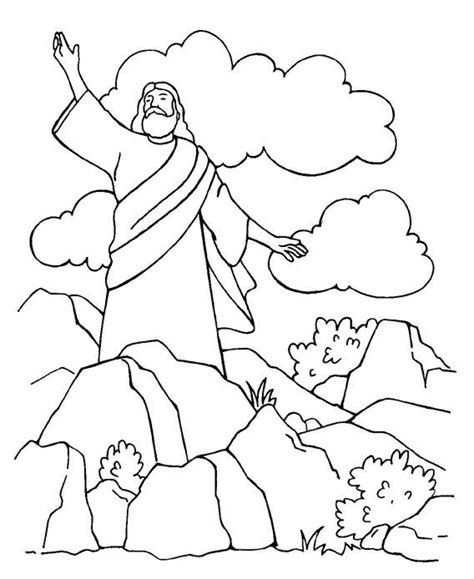 Pin By Michelle Dudley On Sunday School Jesus Coloring Pages Bible