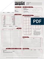 These are points that can be assigned to magic, resonance, or edge. Shadowrun Fillable Character Sheet