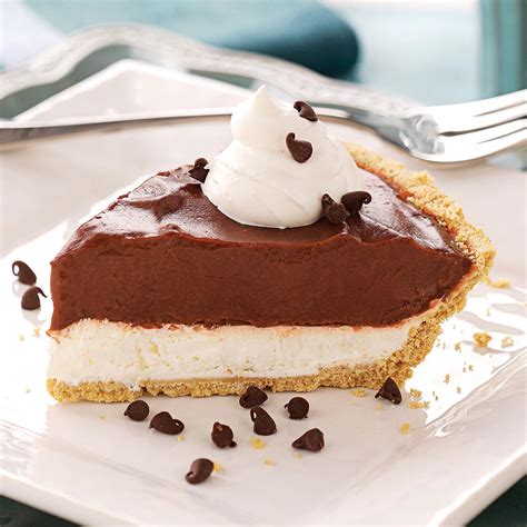 Cream cheese (i use philadelphia). Chocolate Cream Cheese Pie Recipe | Taste of Home
