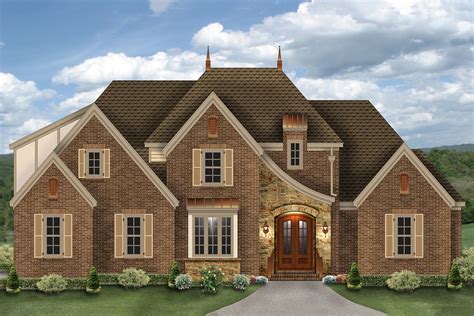 Plan 70636mk 4 Bed French Country Home Plan With Safe Room French